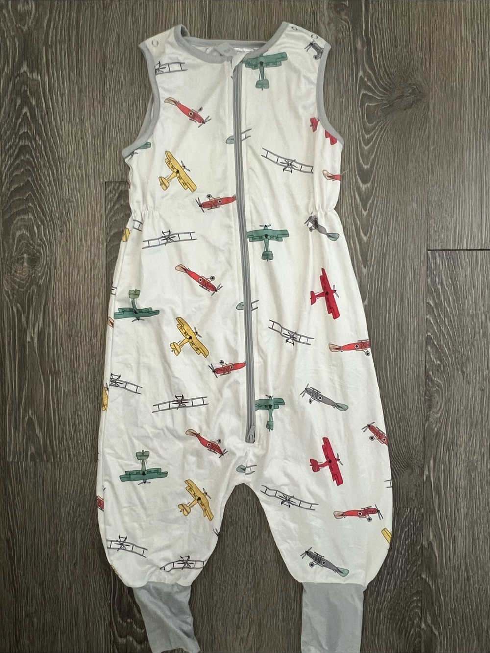 Totaha ButtaSoft Airplane Print Walker Sleep Sack 3T Toddler